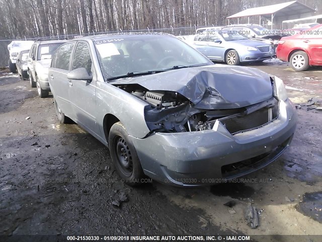 1G1ZS58F27F294749 - 2007 CHEVROLET MALIBU LS ნაცრისფერი ფოტო 1