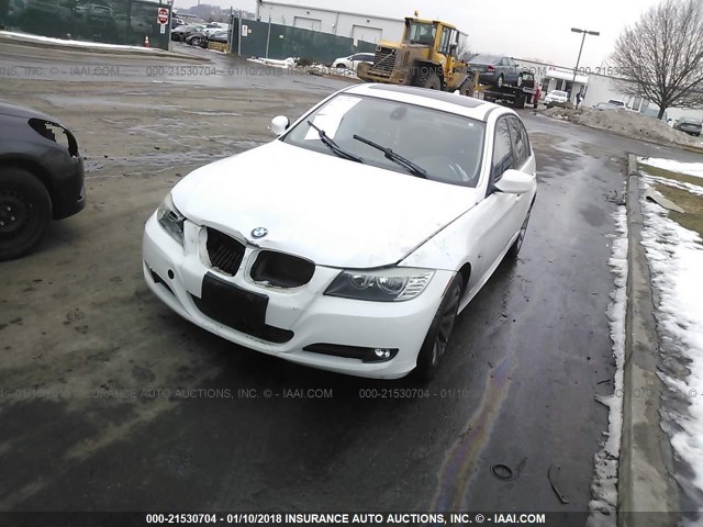 WBAPH53509A437836 - 2009 BMW 328 I SULEV WHITE photo 2