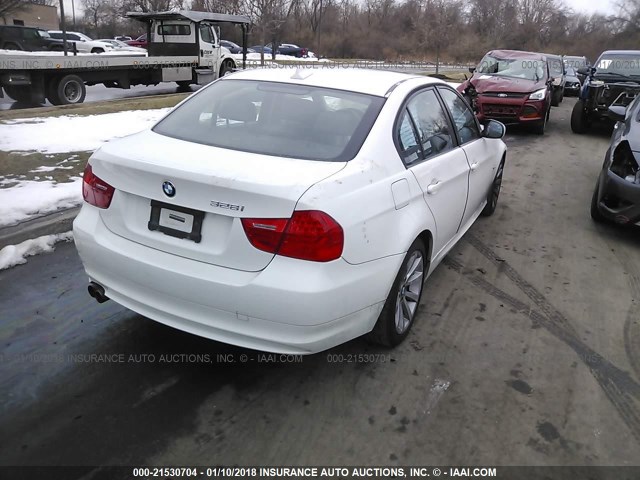 WBAPH53509A437836 - 2009 BMW 328 I SULEV WHITE photo 4