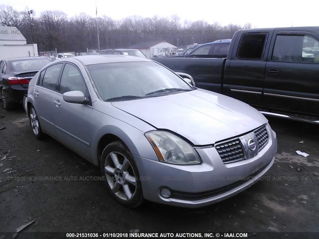 1N4BA41E55C873360 - 2005 NISSAN MAXIMA SE/SL SILVER photo 1