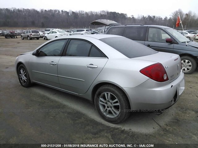 1G2ZG528554166506 - 2005 PONTIAC G6 SILVER photo 3