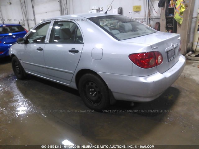 2T1BR32E57C761308 - 2007 TOYOTA COROLLA CE/LE/S SILVER photo 3