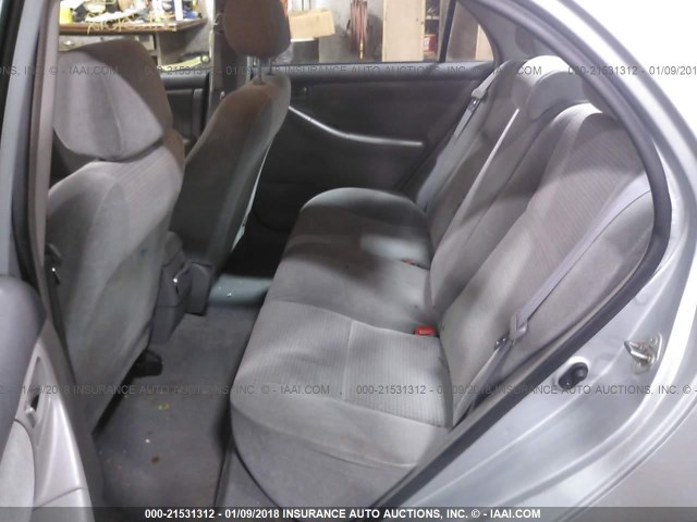 2T1BR32E57C761308 - 2007 TOYOTA COROLLA CE/LE/S SILVER photo 8