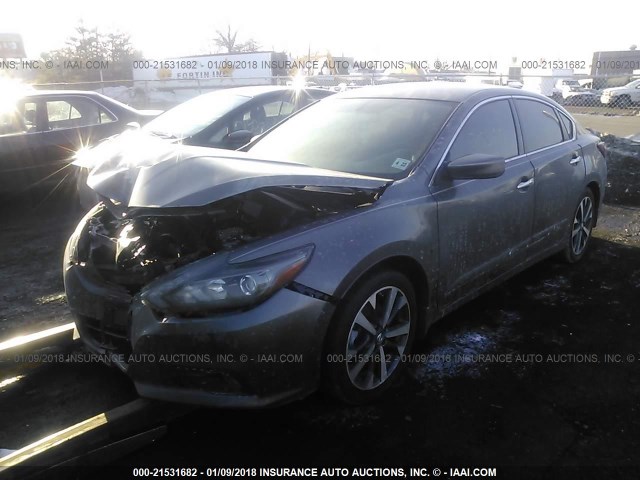 1N4AL3AP0HC131342 - 2017 NISSAN ALTIMA 2.5/S/SV/SL/SR GRAY photo 2