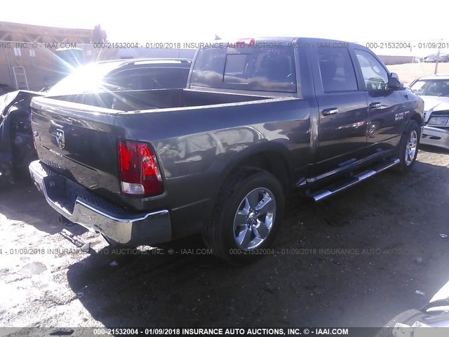 1C6RR6LT8ES416483 - 2014 RAM 1500 SLT GRAY photo 4