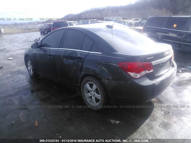 1G1PE5SB7G7227692 - 2016 CHEVROLET CRUZE LIMITED LT BLACK photo 3