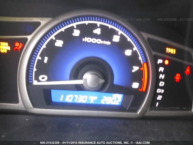 19XFA1F93AE004376 - 2010 HONDA CIVIC EXL MAROON photo 7