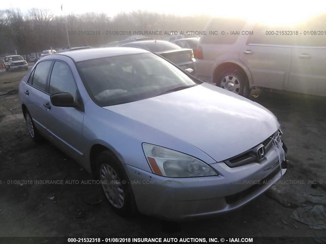 1HGCM55183A126719 - 2003 HONDA ACCORD DX SILVER photo 1