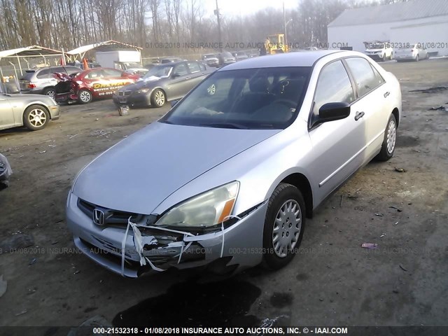 1HGCM55183A126719 - 2003 HONDA ACCORD DX SILVER photo 2