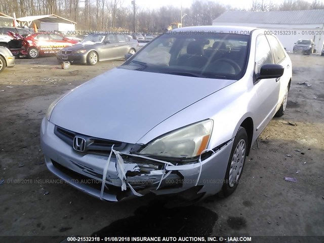 1HGCM55183A126719 - 2003 HONDA ACCORD DX SILVER photo 6