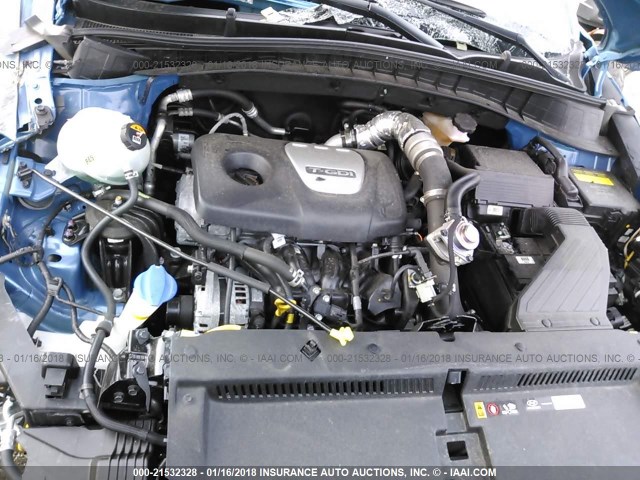 KM8J3CA23HU460587 - 2017 HYUNDAI TUCSON LIMITED/SPORT AND ECO/SE BLUE photo 10