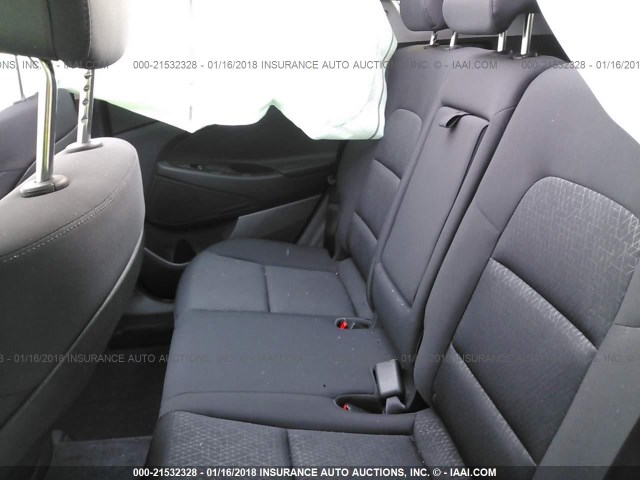 KM8J3CA23HU460587 - 2017 HYUNDAI TUCSON LIMITED/SPORT AND ECO/SE BLUE photo 8