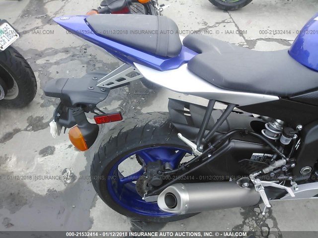 JYARJ16YXFA009858 - 2015 YAMAHA YZFR6 C BLUE photo 6