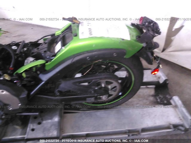JKAENEA15FDA01672 - 2015 KAWASAKI EN650 A GREEN photo 6