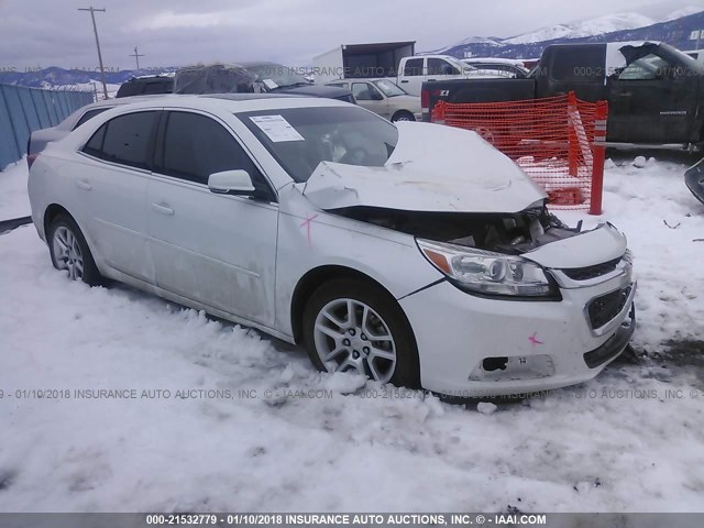 1G11C5SLXFF219207 - 2015 CHEVROLET MALIBU 1LT 白色 照片 1