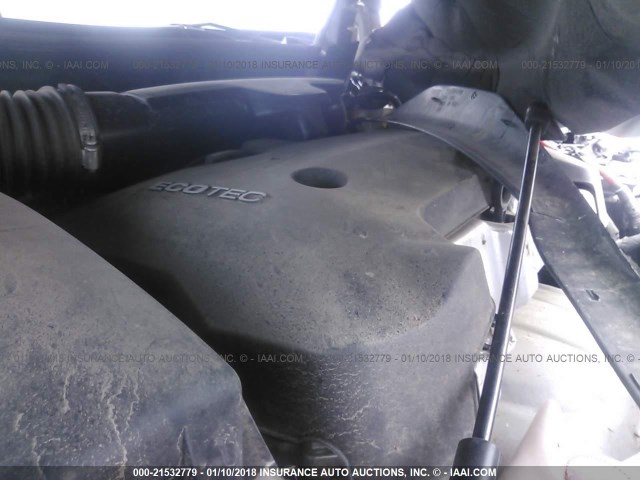 1G11C5SLXFF219207 - 2015 CHEVROLET MALIBU 1LT 白色 照片 10