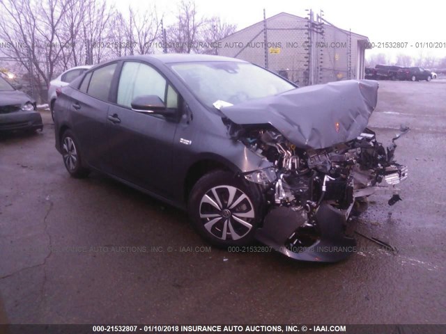 JTDKARFP8H3026984 - 2017 TOYOTA PRIUS PRIME  灰色 照片 1