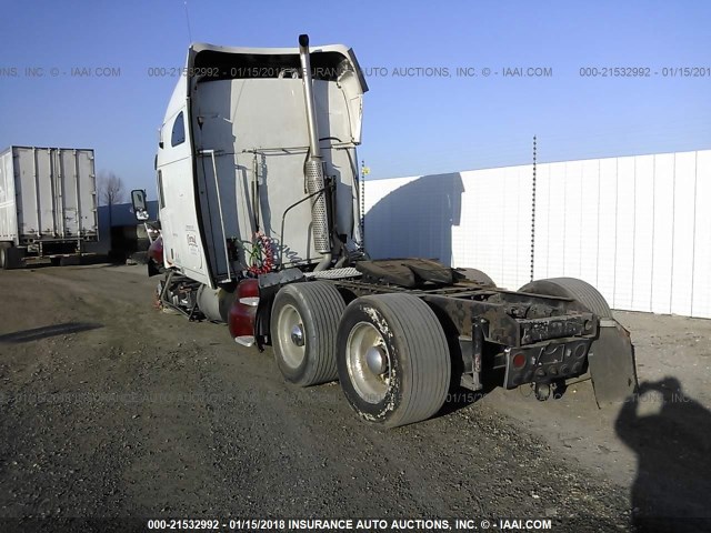 1XKTD49X76J136688 - 2006 KENWORTH T2000 T2000 WHITE photo 3