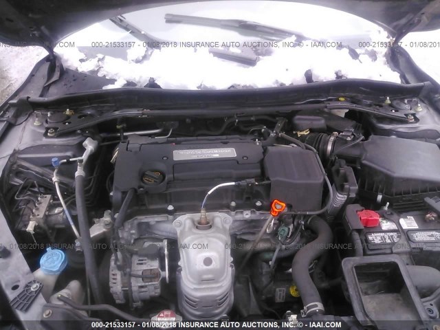 1HGCR2F53EA063047 - 2014 HONDA ACCORD SPORT Сұр фото 10