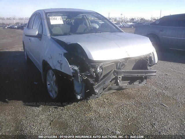 3N1AB6AP7BL728856 - 2011 NISSAN SENTRA 2.0/2.0S/SR/2.0SL SILVER photo 6