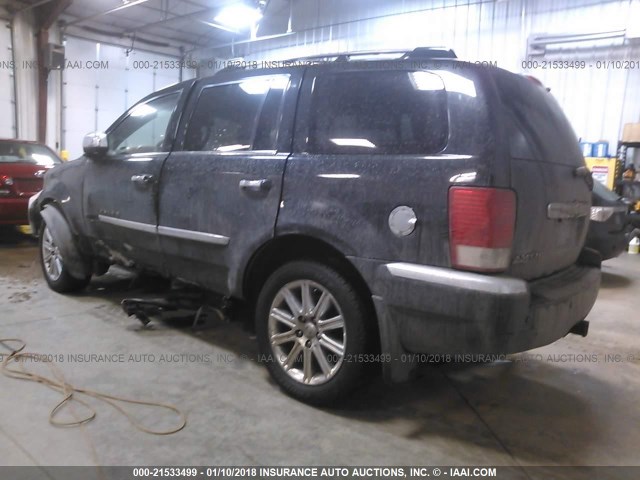 1A8HW58297F548681 - 2007 CHRYSLER ASPEN LIMITED BLACK photo 3