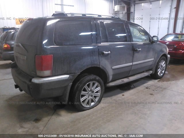 1A8HW58297F548681 - 2007 CHRYSLER ASPEN LIMITED BLACK photo 4