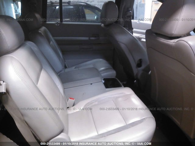 1A8HW58297F548681 - 2007 CHRYSLER ASPEN LIMITED BLACK photo 8