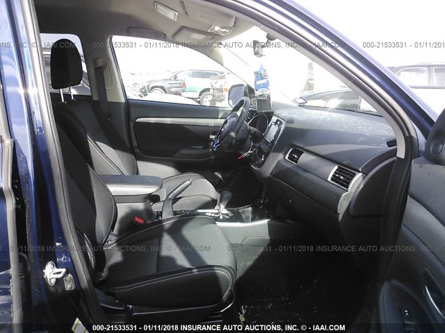JA4AD2A36HZ048312 - 2017 MITSUBISHI OUTLANDER ES 蓝色 照片 5