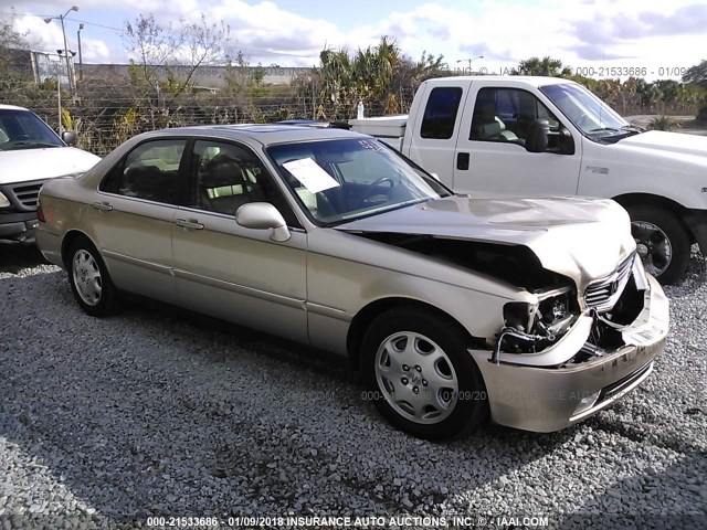 JH4KA9666YC001670 - 2000 ACURA 3.5RL GOLD photo 1