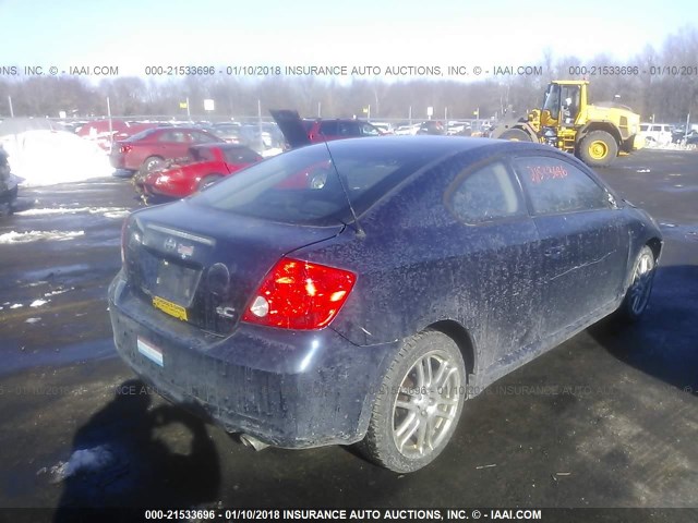 JTKDE167260100065 - 2006 TOYOTA SCION TC 蓝色 照片 4