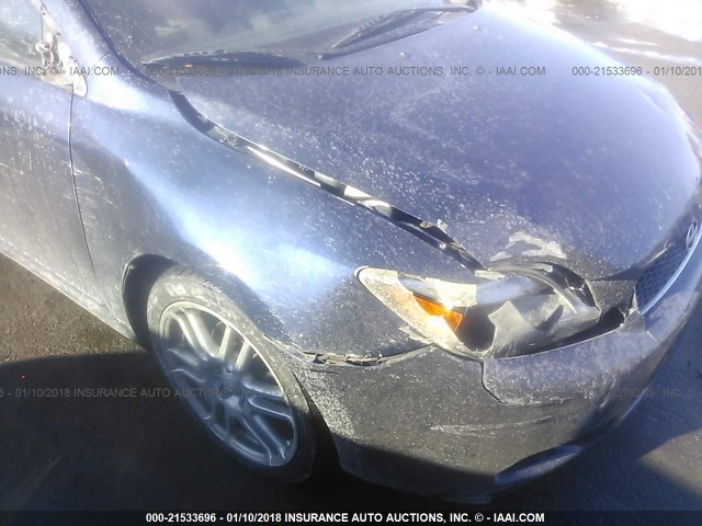 JTKDE167260100065 - 2006 TOYOTA SCION TC 蓝色 照片 6