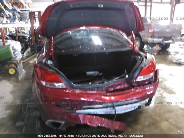 2G4GV5GV1D9158823 - 2013 BUICK REGAL GS 红色 照片 6