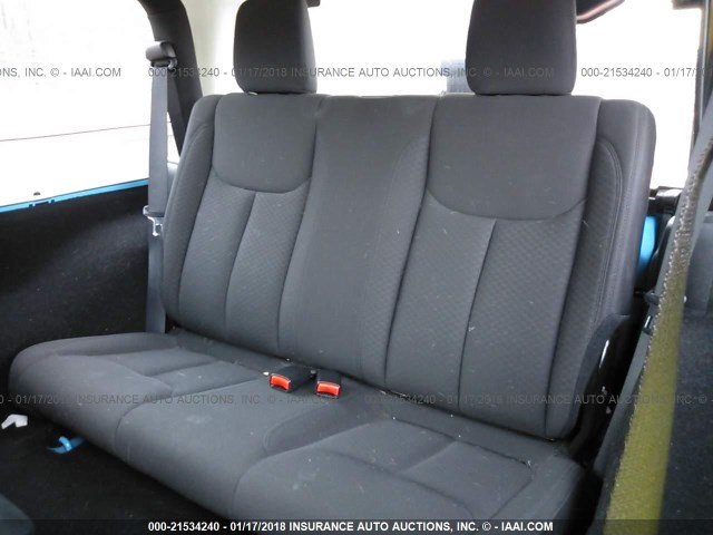 1C4AJWAG9HL582514 - 2017 JEEP WRANGLER SPORT أزرق صورة 8