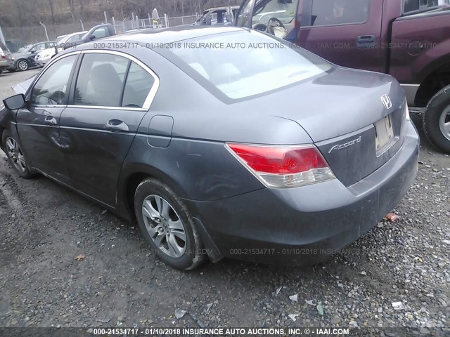 1HGCP2F42AA052502 - 2010 HONDA ACCORD LXP GRAY photo 3