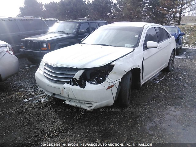 1C3LC56K58N107123 - 2008 CHRYSLER SEBRING TOURING WHITE photo 6