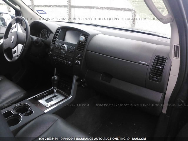 5N1BR18A08C613498 - 2008 NISSAN PATHFINDER LE/SE BLUE photo 5