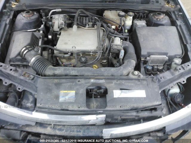 1G1ZT54855F155216 - 2005 CHEVROLET MALIBU LS Mavi foto 10