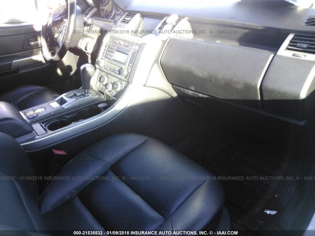 SALSF25477A983903 - 2007 LAND ROVER RANGE ROVER SPORT HSE SILVER photo 5