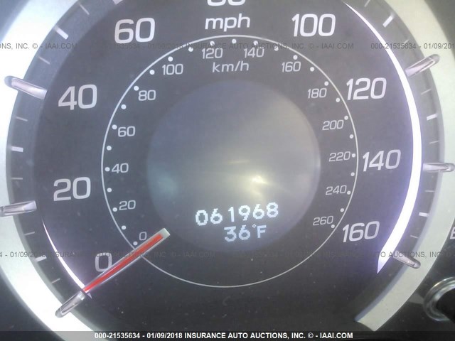 JH4CU2F65EC004378 - 2014 ACURA TSX TECH WHITE photo 7