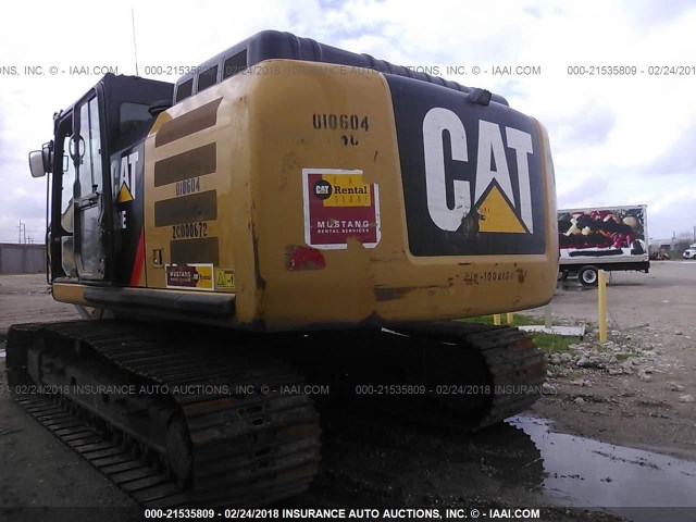 000000000ZCD00672 - 2014 CATERPILLAR 324EL  YELLOW photo 3