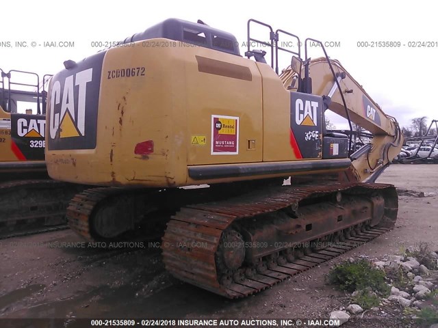 000000000ZCD00672 - 2014 CATERPILLAR 324EL  YELLOW photo 4