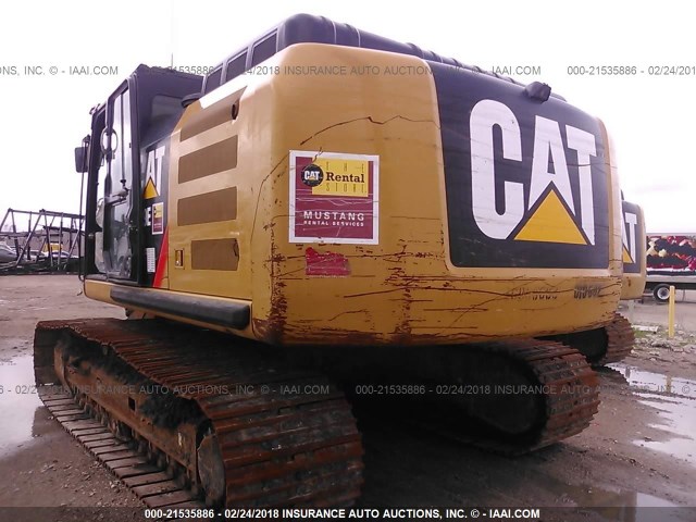 000000000ZCD00683 - 2014 CATERPILLAR 329EL  WHITE photo 3