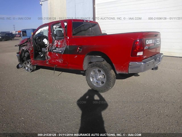 3C6UR5DJ2HG519914 - 2017 RAM 2500 SLT RED photo 3