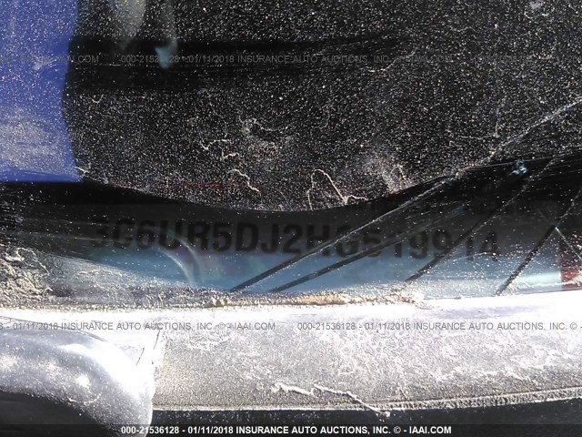 3C6UR5DJ2HG519914 - 2017 RAM 2500 SLT წითელი ფოტო 9