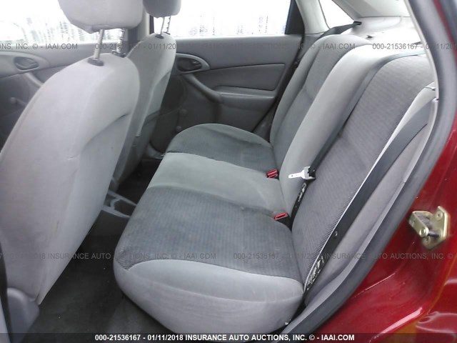 1FAFP33P13W287338 - 2003 FORD FOCUS LX RED photo 8