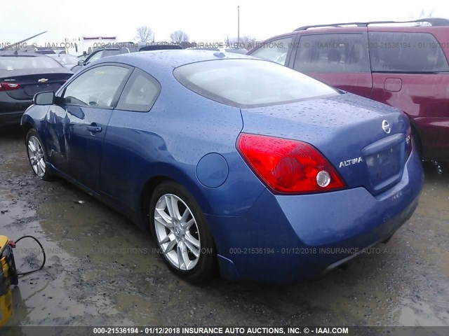 1N4BL24E98C100504 - 2008 NISSAN ALTIMA 3.5SE BLUE photo 3