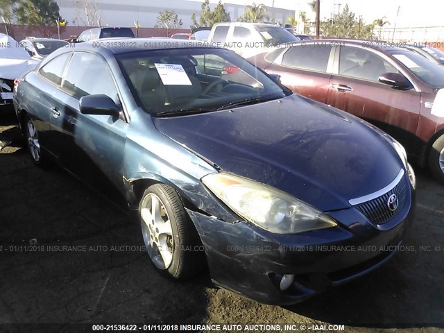 4T1CA30P14U023208 - 2004 TOYOTA CAMRY SOLARA SE/SLE ლურჯი ფოტო 1