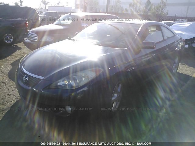 4T1CA30P14U023208 - 2004 TOYOTA CAMRY SOLARA SE/SLE ლურჯი ფოტო 2