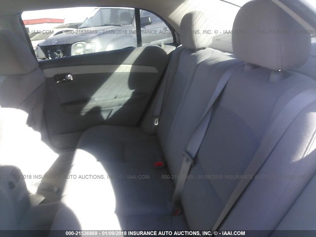 1G1ZC5E03CF257300 - 2012 CHEVROLET MALIBU 1LT 银色 照片 8