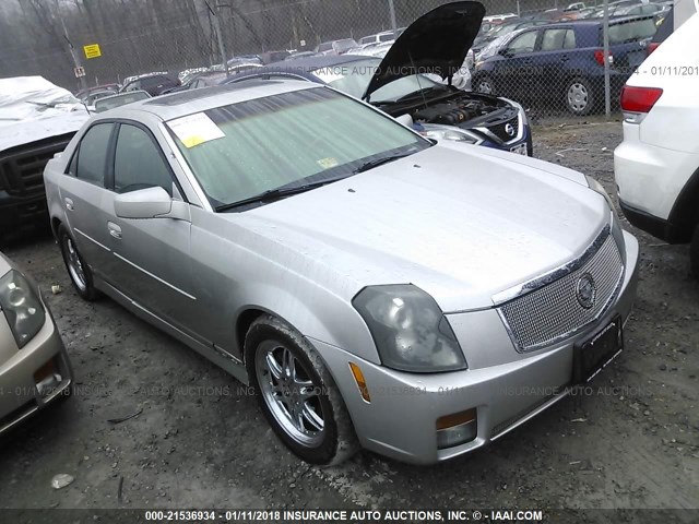 1G6DM577640168465 - 2004 CADILLAC CTS SILVER photo 1